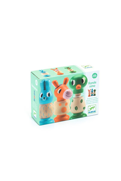 djeco Играчки животни за развитие на моториката с винтове Rondanimo