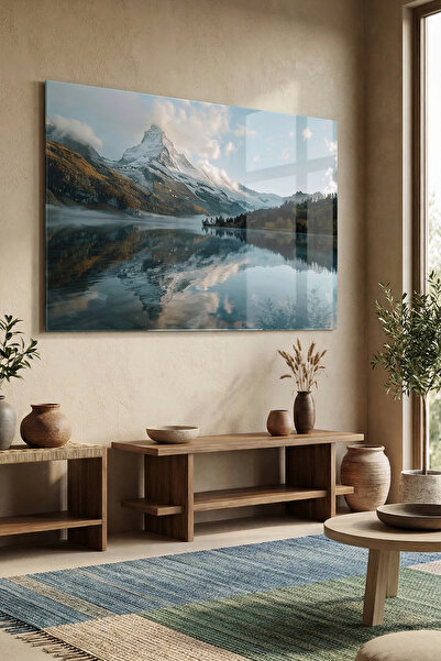 Ahsen resim çerçeve Tablou din sticlă rezistentă la spargere 5mm (grosime) - ...