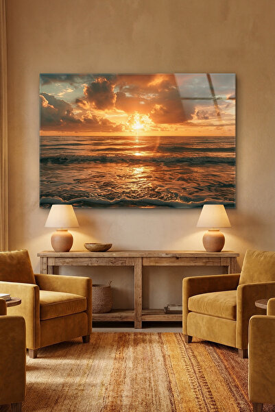 Ahsen resim çerçeve Tablou din sticlă rezistentă la spargere 5mm (grosime) - ...