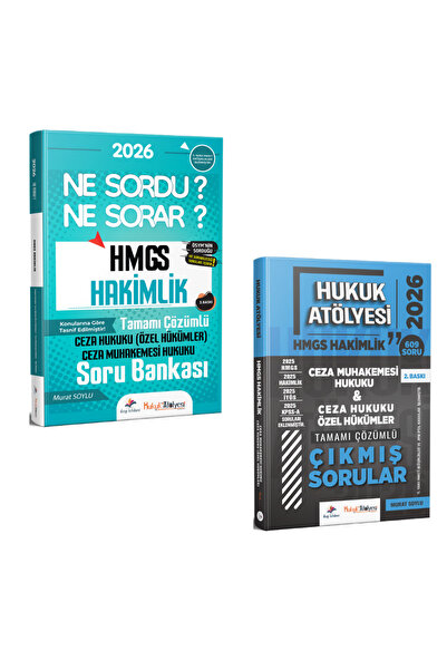 Dizgi Kitap 2026 Hukuk Atölyesi Hakimlik HMGS Ceza Hukuku Özel Hükümler CMK S...