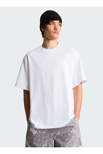 THE NORTH FACE NF0A8EVWFN41- ESSENTIAL SIMPLE DOME Λευκό Στρογγυλό Ανδρικό T-...