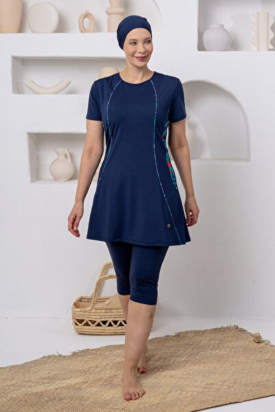 MARESİVA Keeva Lycra Short Sleeve Tight Swimsuit