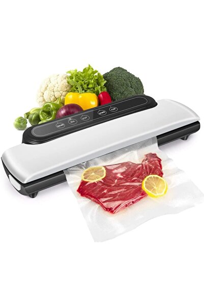 Arabest Vacuum Sealer Machine,with 5 Sealing Temperatures and 10Pcs Vacuum Se...