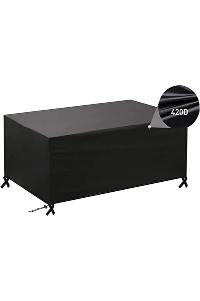 Arabest Patio Furniture Rectangle Table and Chair Cover, Waterproof, 250*200*...