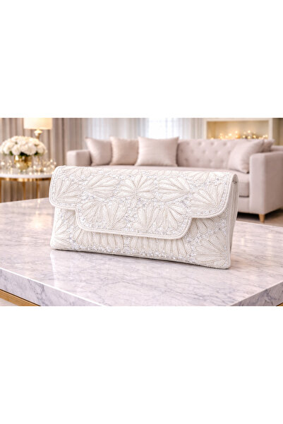 mothers dream Elegant Beaded Clutch Bag for Women