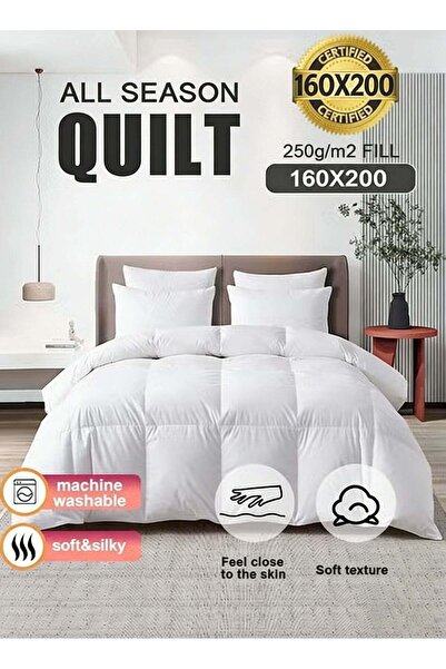 Arabest King Size Duvet 160x200cm, Hotel Collection Comforter with 8 Anchor L...