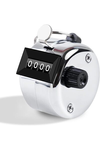 Arabest عداد دورات ميكانيكي رباعي الأرقام مع حبل نايلون للرياضة واللياقة البد...