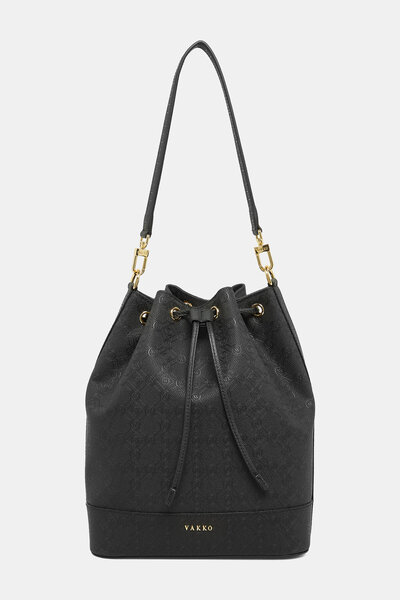 Vakko SİYAH MONOGRAM ÇANTA