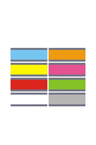 Arabest 8pcs Guided Reading Strips,Colored Overlay Highlight Bookmarks of Sma...