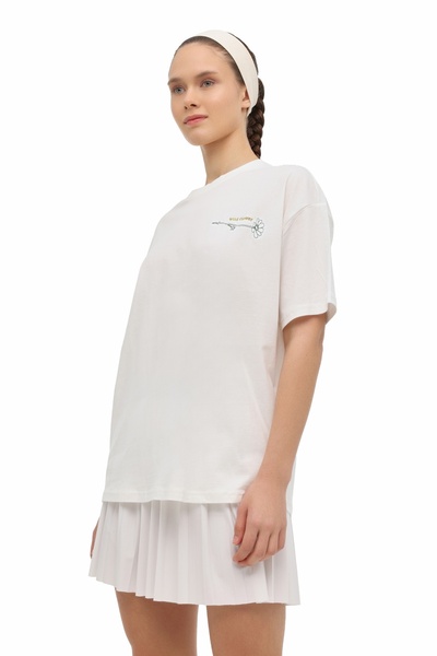 lumberjack Wl 11Teel 6Fx Ecru Women's Short Sleeve T-Shirt