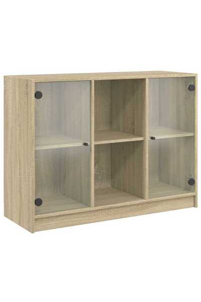 vidaxl Servantă, stejar sonoma, 102x37x75,5 cm, lemn prelucrat