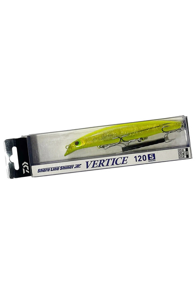 daiwa Shoreline Shiner Z Vertice 120S 12cm 20gr Sinking Maket Balık Lightning