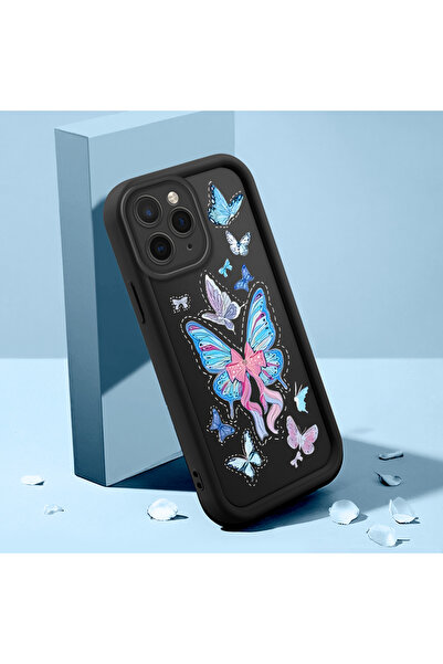 Hontinga iPhone 11 Pro Max Compatible Camera Protected Slim Soft Silicone Pho...