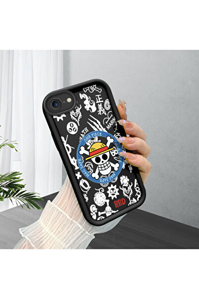 Hontinga iPhone 8 Compatible Slim Soft Silicone Phone Case with Camera Protec...