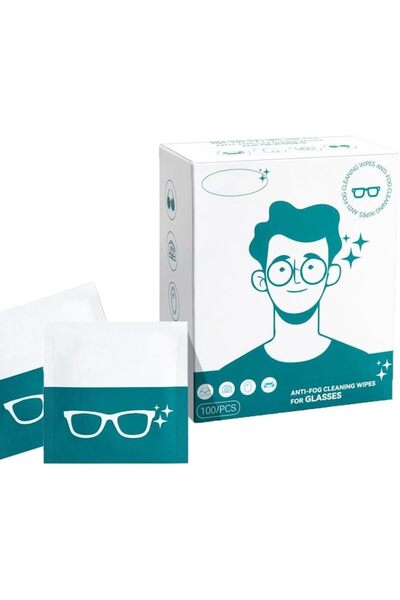 Arabest 100 PCS Individually Wrapped Wipes for Eyeglasses, Scratch-Free,for S...