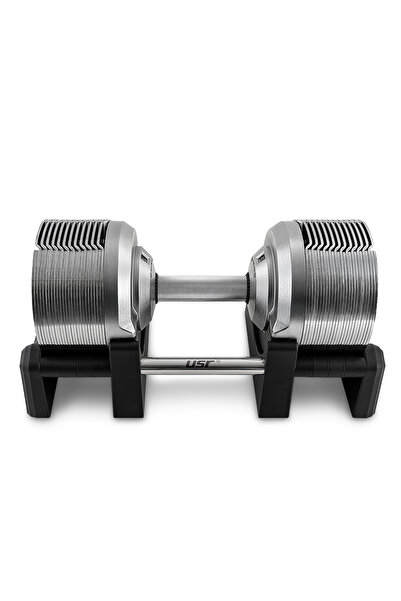 USR ADK41 2x41 Kg Ayarlanabilir Dambıl + Stand Set