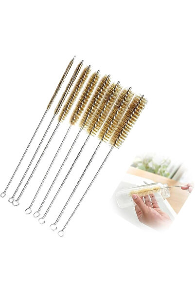 BAUWELT 30mm wire handle brass brush 1 piece