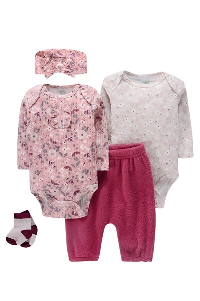 Bambimici -Printed Long Sleeve Set, 03M to 12M