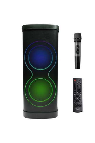VIVAX Boxă Bluetooth Vivax, 130W RMS (260W Peak), TWS, Karaoke, BS-1310 Negru