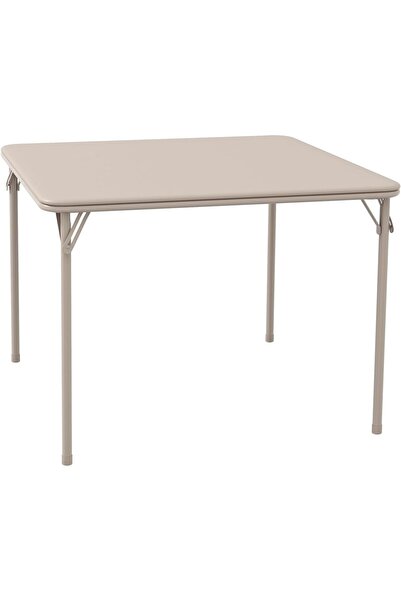 Garvee Folding Card Table, 38 Inch Portable Square Game Table