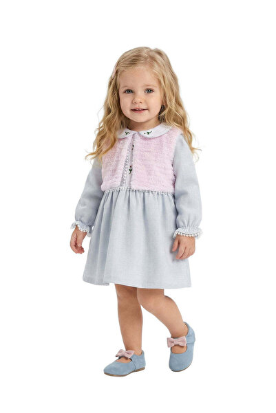 The-kid.co Enchanted Boutique Baby Girls Dress Set - Gray