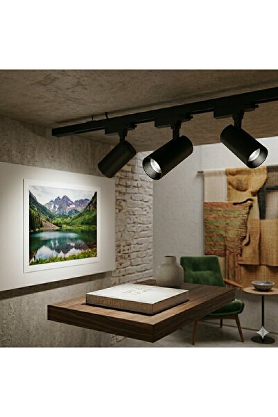 ACK LED RAY ARMATÜR 30W SİYAH KASA 4000K