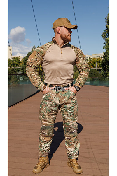 Lion camo Costum Tactic Aran Ripstop Airsoft Paintball respirabil