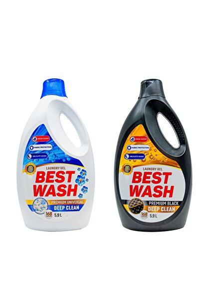 BESTWASH Pachet 2x5.9L Detergent Lichid Gel