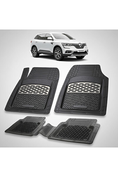 TEAMCAR Renault Koleos II 2 SUV Συμβατά Πατάκια Δαπέδου 2019-2023 |   Ασήμι