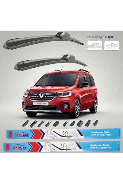 TEAMCAR Renault Kangoo III (2021–2024) TeamCar ®   Lamele ștergătoare – Set față