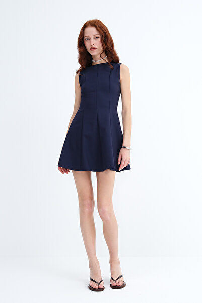 Addax Rochie mini fără mâneci E18196