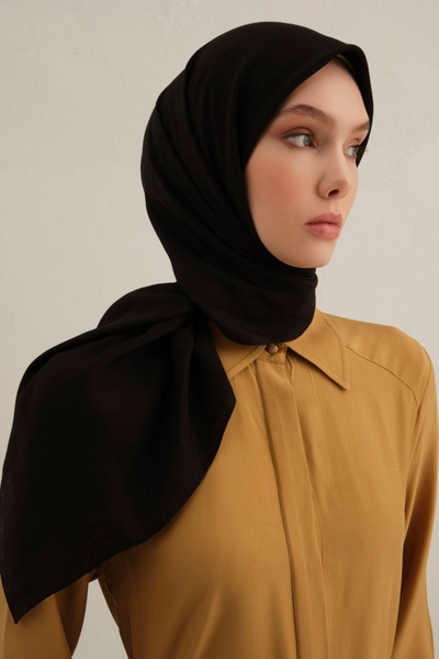 Armine Black B. Lyocell Scarf Black