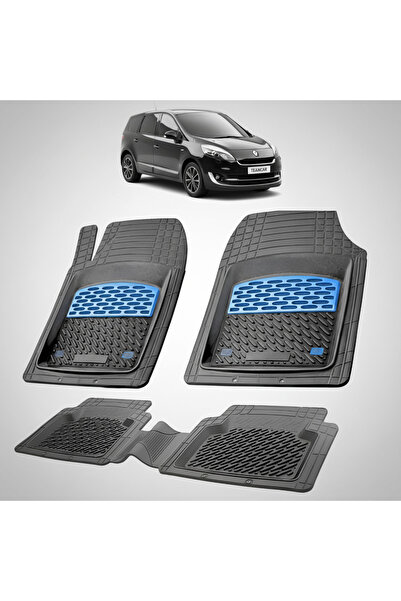 TEAMCAR Renault Grand Scenic III 2 MPV (Μακρύ) Συμβατά Πατάκια Δαπέδου 2012-2...