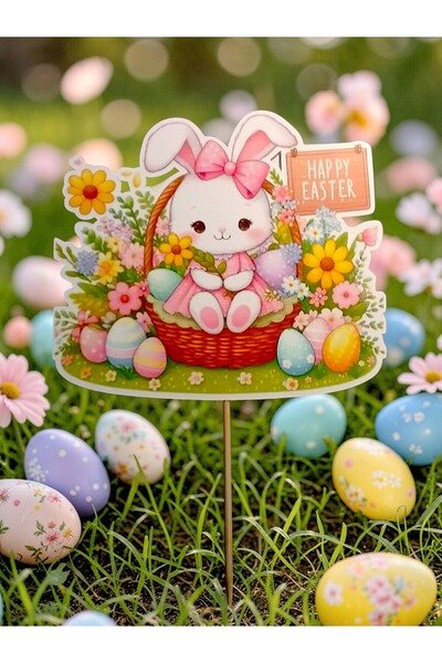 Armada Easter / Paskalya Yumurta Bayramı Temalı “Happy Easter” Yazılı Karton ...