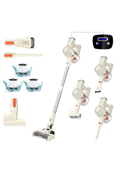 Generic Cordless Vacuum with Smart LCD & Auto Dust Detection, 7-Layer HEPA Fi...