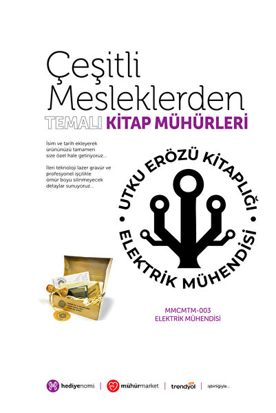 HEDİYENOMİ MühürMarket > ختم كتاب مهندس الكهرباء - Ex-libris - ختم الكتاب > M...