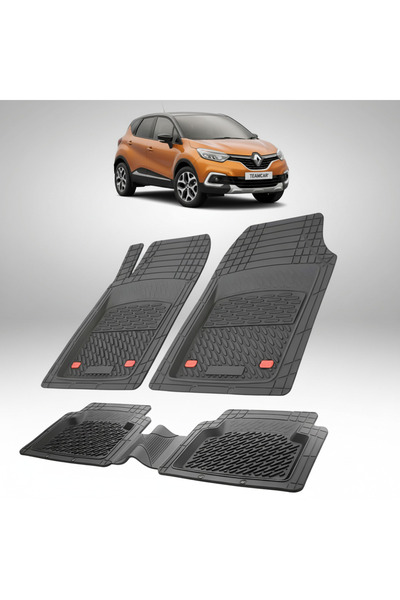 TEAMCAR Renault Captur I 2 SUV Compact Συμβατά Πατάκια Δαπέδου 2017-2019 |   ...