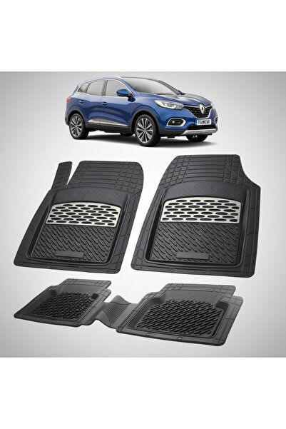 TEAMCAR Renault Kadjar 2 SUV Συμβατά Πατάκια Δαπέδου 2018-2022 |   Ασήμι