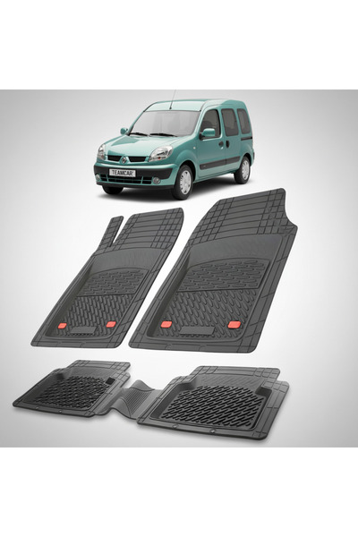 TEAMCAR Renault Kangoo I 2 MPV (Επιβατικό) Συμβατά Πατάκια Δαπέδου 2003-2008 ...