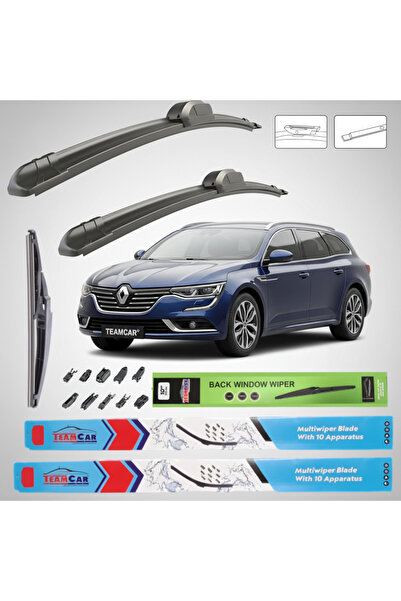 TEAMCAR Renault Talisman Grandtour (2016-2022) Πλήρες Σετ Υαλοκαθαριστήρων