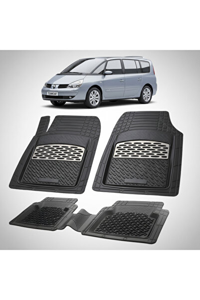 TEAMCAR Renault Espace IV 1 MPV Συμβατά Πατάκια Δαπέδου 2002-2006 |   Ασήμι