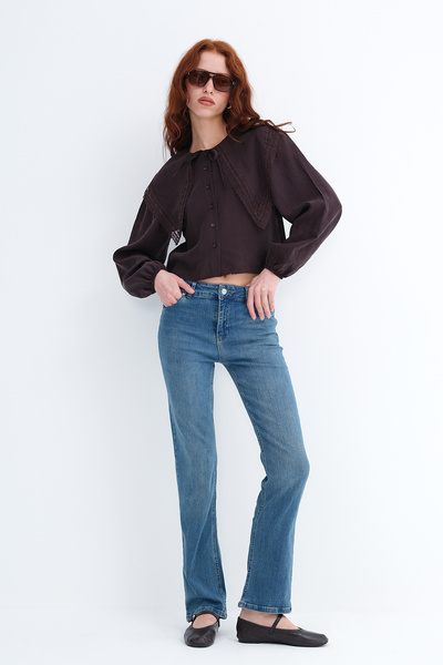 Addax Pantaloni blugi drepți PN10020