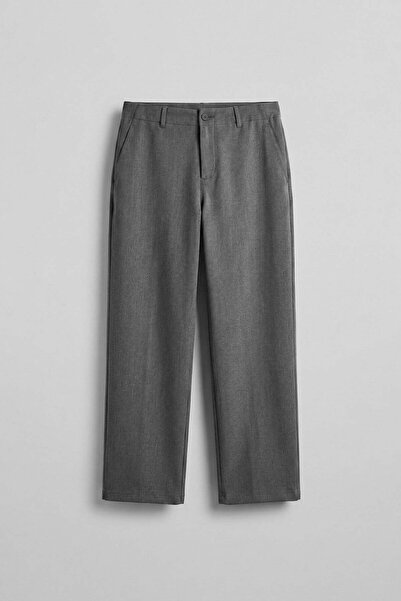 ablukaonline Ανδρικό Παντελόνι Smart Casual με Φαρδιά Μπατζάκια και Άνετη Εφα...