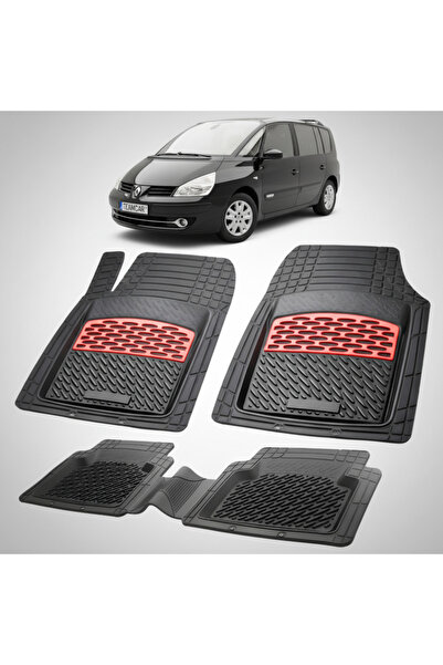 TEAMCAR Renault Espace IV 3 MPV Συμβατά Πατάκια Δαπέδου 2010-2012 |   Κόκκινο