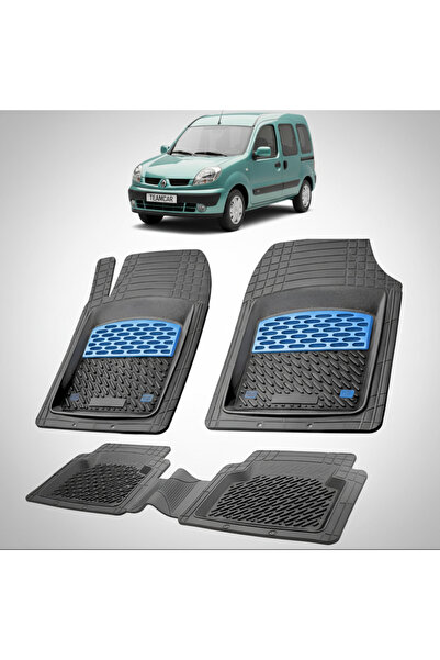 TEAMCAR Πατάκια δαπέδου για Renault Kangoo I 2 MPV (Επιβατικό) Συμβατά με 200...