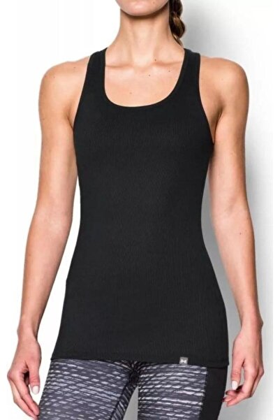 Under Armour Жіноча ребриста майка UA Rival чорного кольору