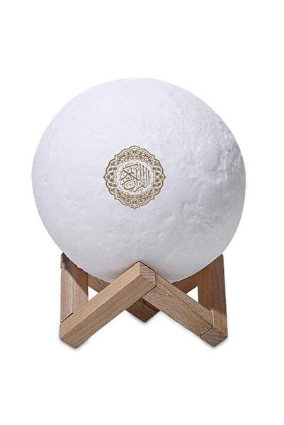 Generic Moon Lamp Quran Speaker With Remote White