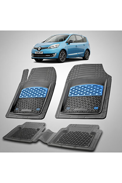 TEAMCAR Renault Grand Scenic III 3 MPV (Μακρύ) Συμβατά Πατάκια Δαπέδου 2013-2...