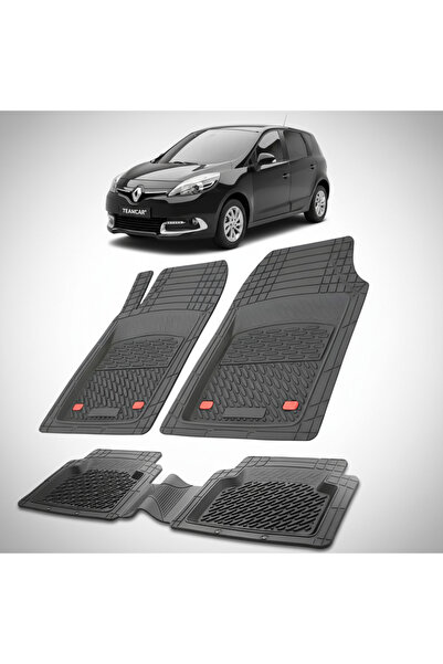 TEAMCAR Renault Scenic III 3 MPV Συμβατά Πατάκια Δαπέδου 2013-2016 |   Μαύρο