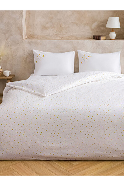 LC Waikiki Σετ Παπλωματοθήκη με Μικτό Λουλούδι